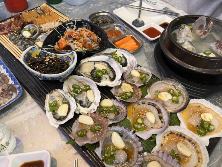 생선장수  원주 단계동 해산물 맛집 내돈내산 강추