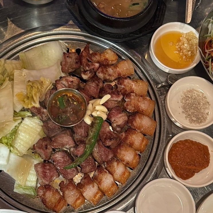  부산 광안리 고기집 '부산댁' 삼겹살 맛집