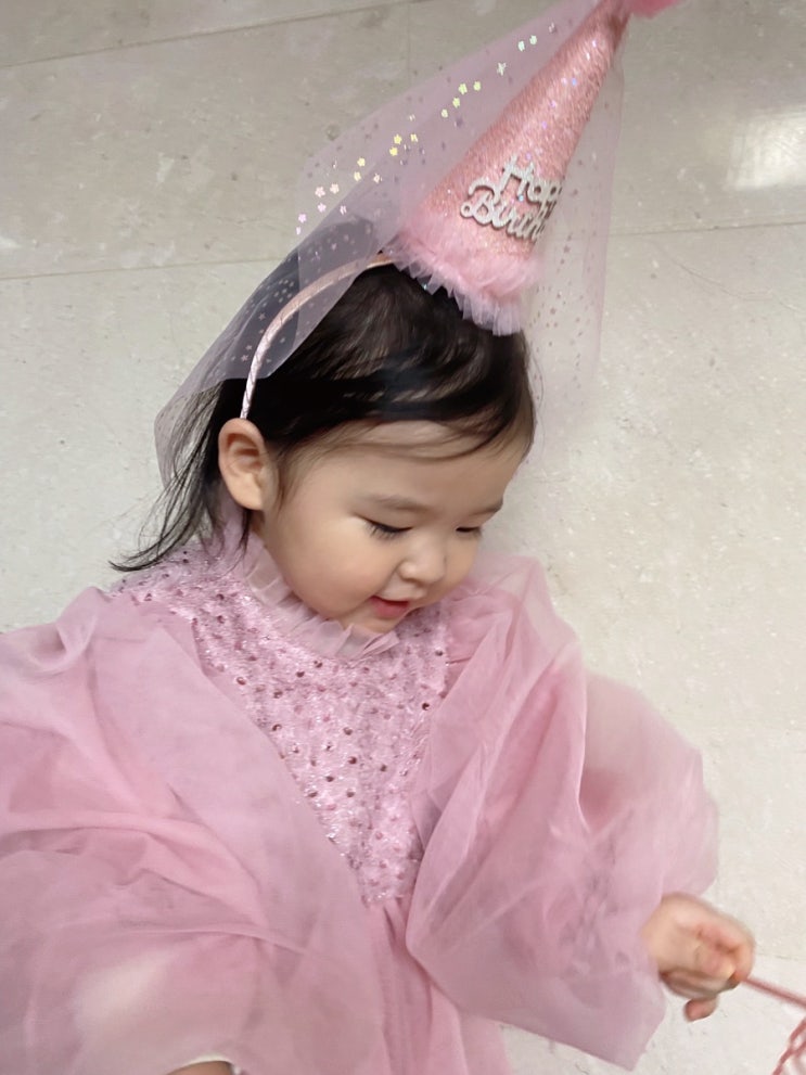  사랑하는 딸랑구 두번째 생일