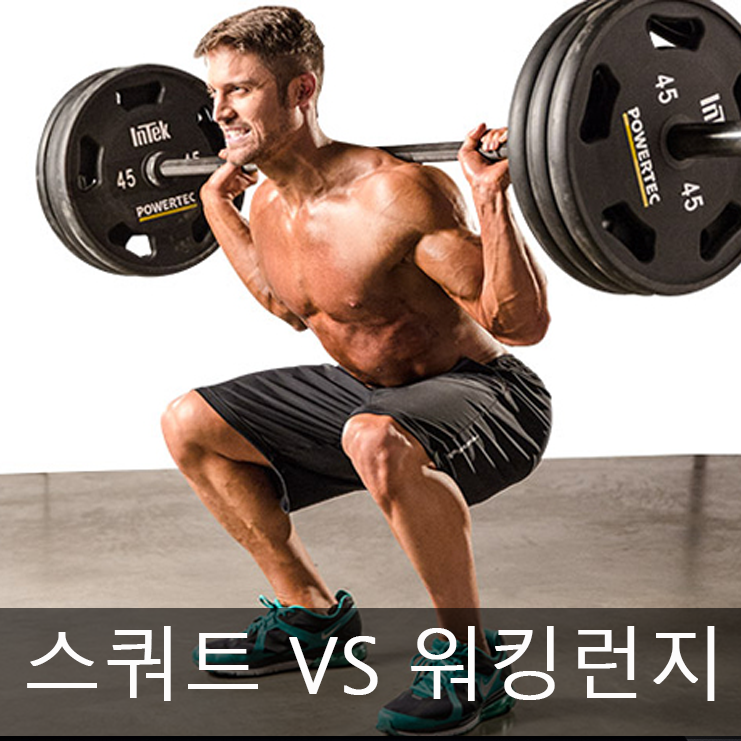 스쿼트 vs 워킹런지