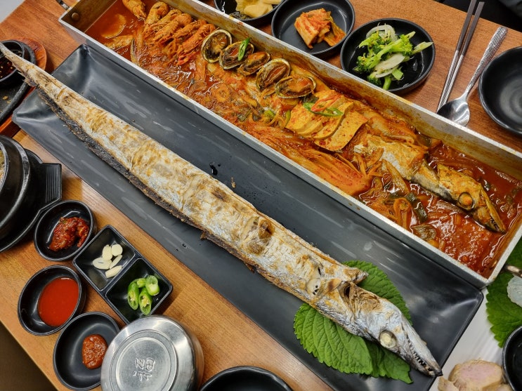  제주 통갈치구이 해녀세자매 너영나영세트 대만족후기
