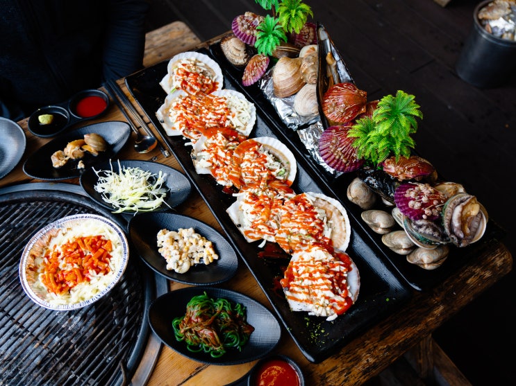  영종도 조개구이 맛집 을왕리 오늘 조개구이