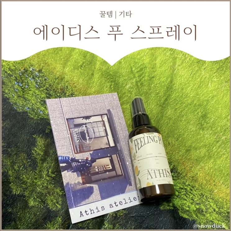  [화장실 냄새 제거] 에이디스 필링 푸 화장실 스프레이 :: 토일렛 퍼퓸 추천