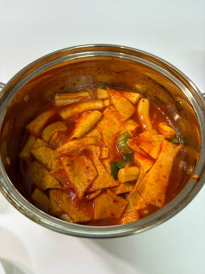 엄자떡볶이(보통맛) 밀키트 간편요리 떡볶이 맛있다!