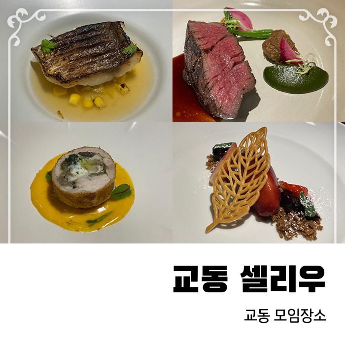  대구 교동 주차 가능한 모임장소 파인다이닝 셀리우