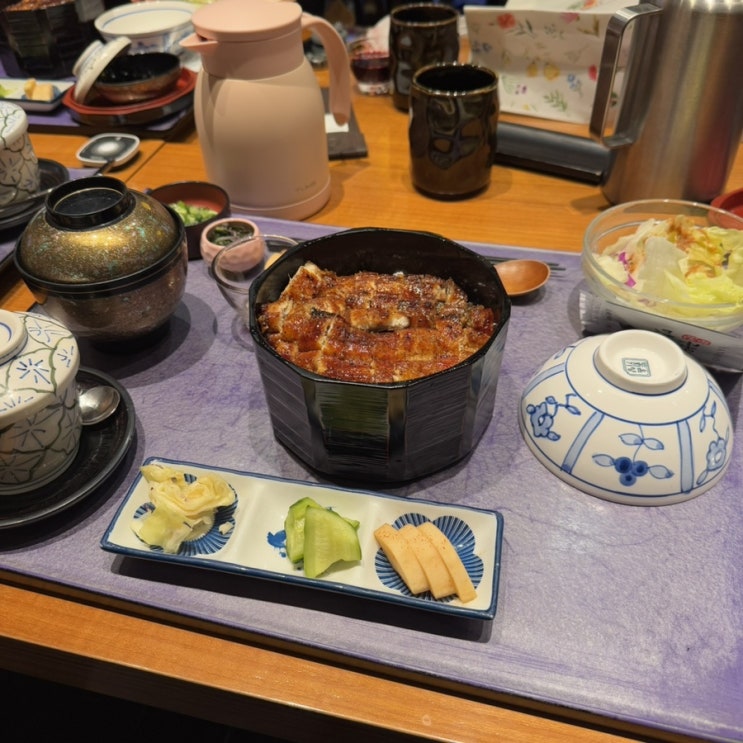 서울 마포역 에서 일본 장어덮밥 우나기동 히츠마부시 맛집 찾는다면 마루심 마포점 주차