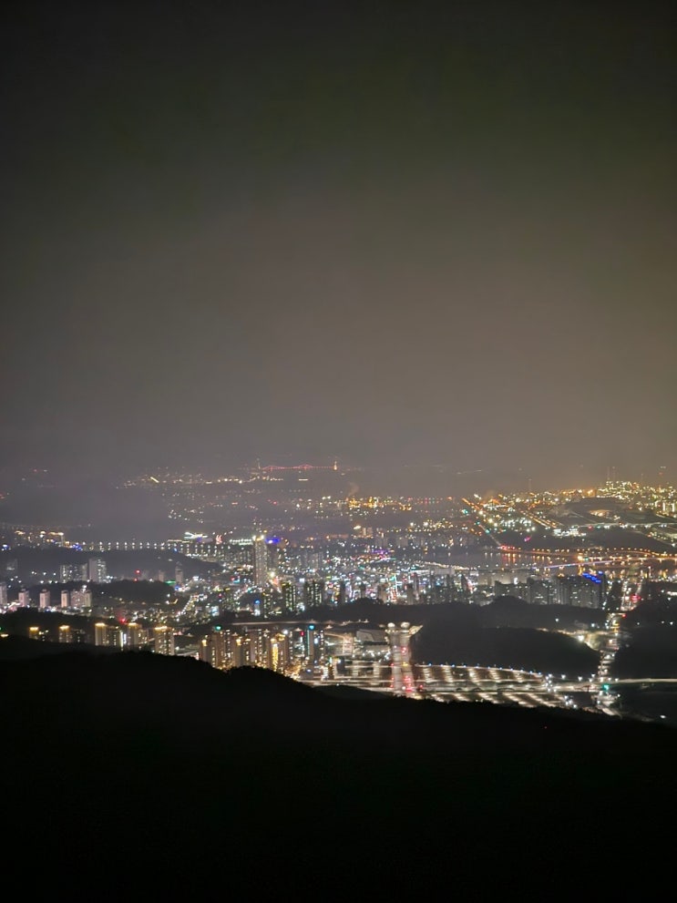  광양가볼만한곳 야경 데이트하기 좋은 구봉산전망대