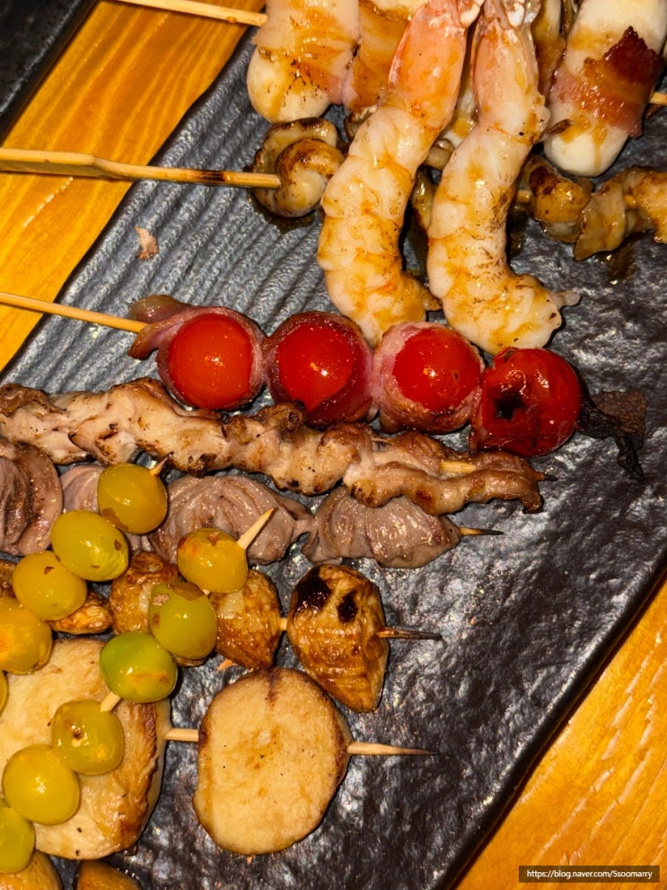  여의도 맛집 로바다야끼소담 샛강역 술집 꼬치구이 사시미