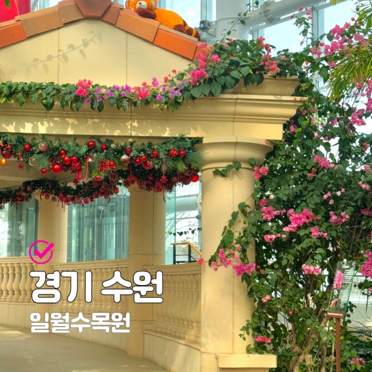  수원 일월수목원 비오는날 실내 데이트 주차