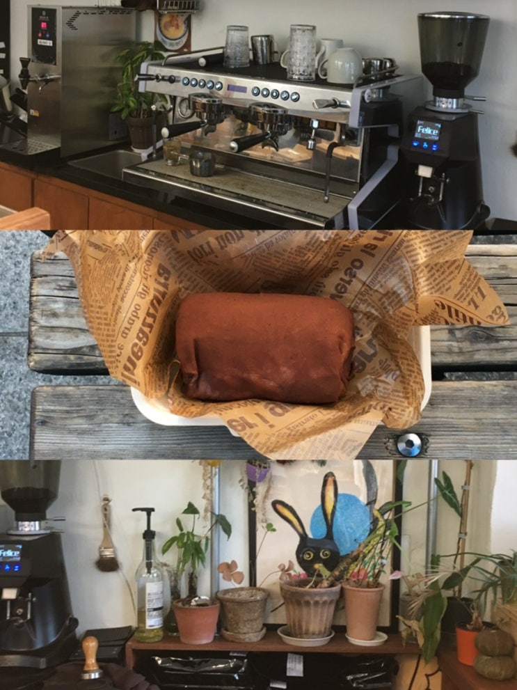  [부산 전포 카페] 보소보소: 수건케이크(오레오초코),부산디저트 맛집