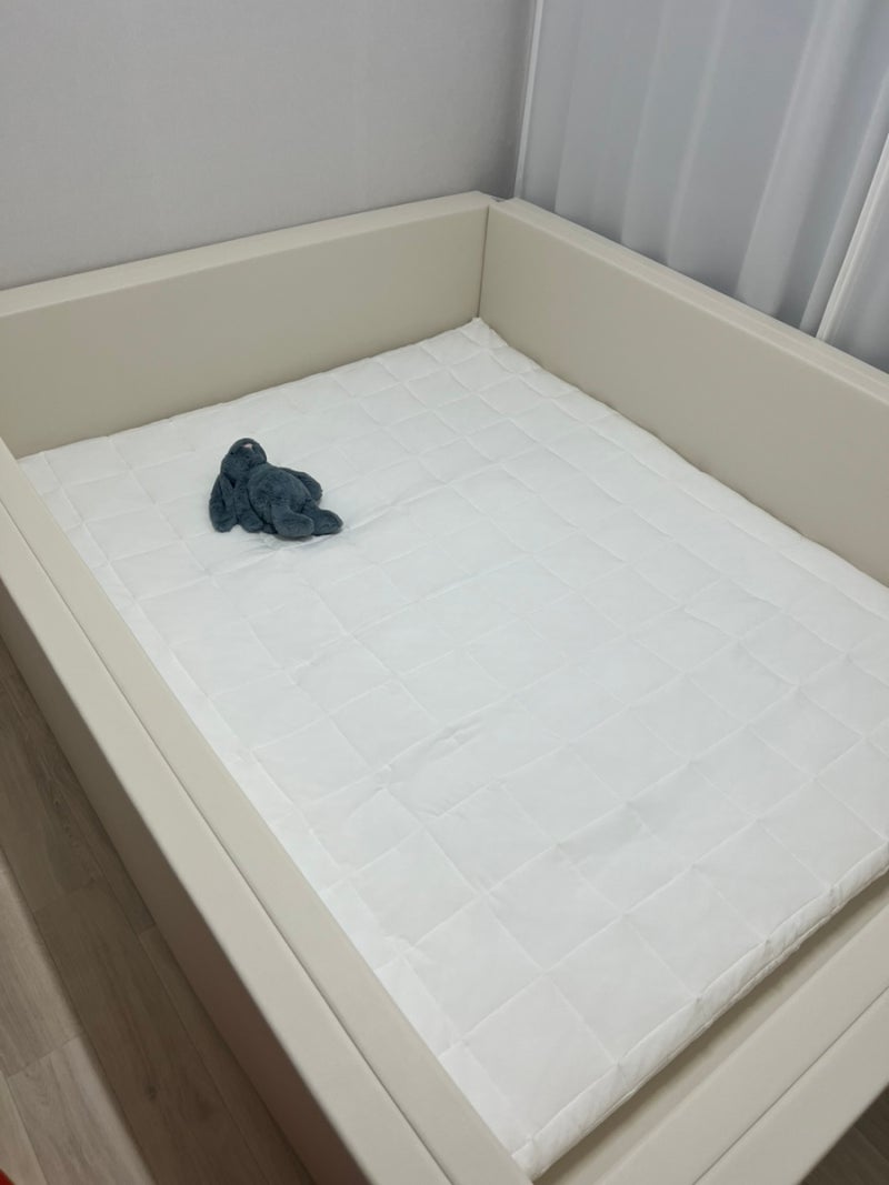 아기 범퍼침대 결정! 도노도노 먼지제로 패밀리킹 범퍼침대+모달 패밀리 토퍼