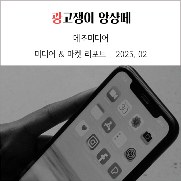  메조미디어 2025년 2월 미디어 및 마켓 리포트