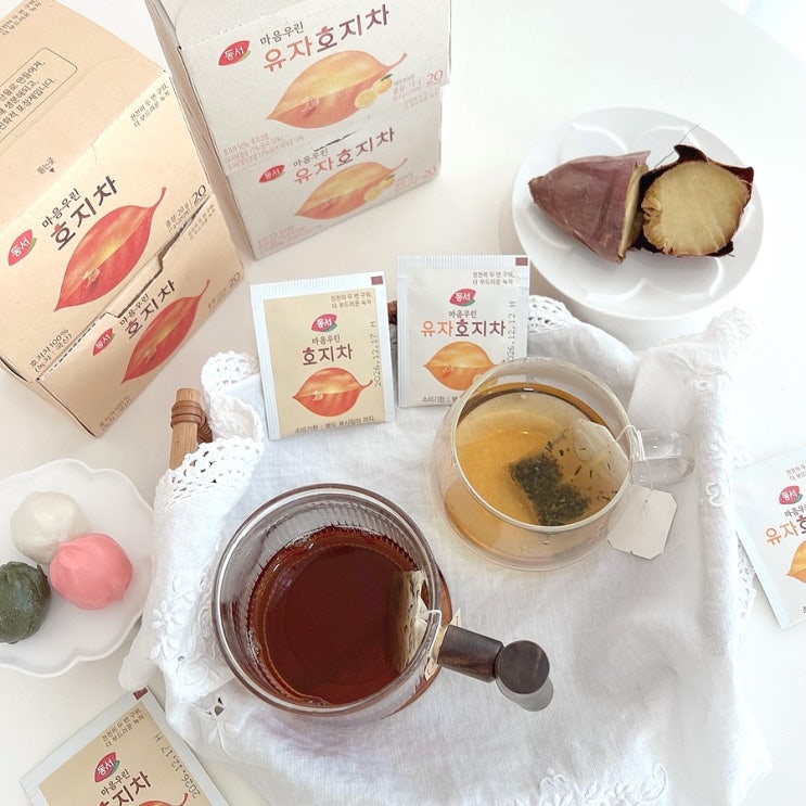 티타임 필수템! 동서 마음우린 호지차 신상 티백으로 홈카페 완성 티타임 필수템! 동서 마음우린 호지차 신상 티백으로 홈카페 완성