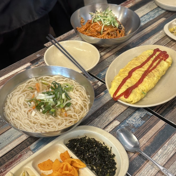  담양 가볼만한 곳 국수 계란말이 맛있는 뚝방국수