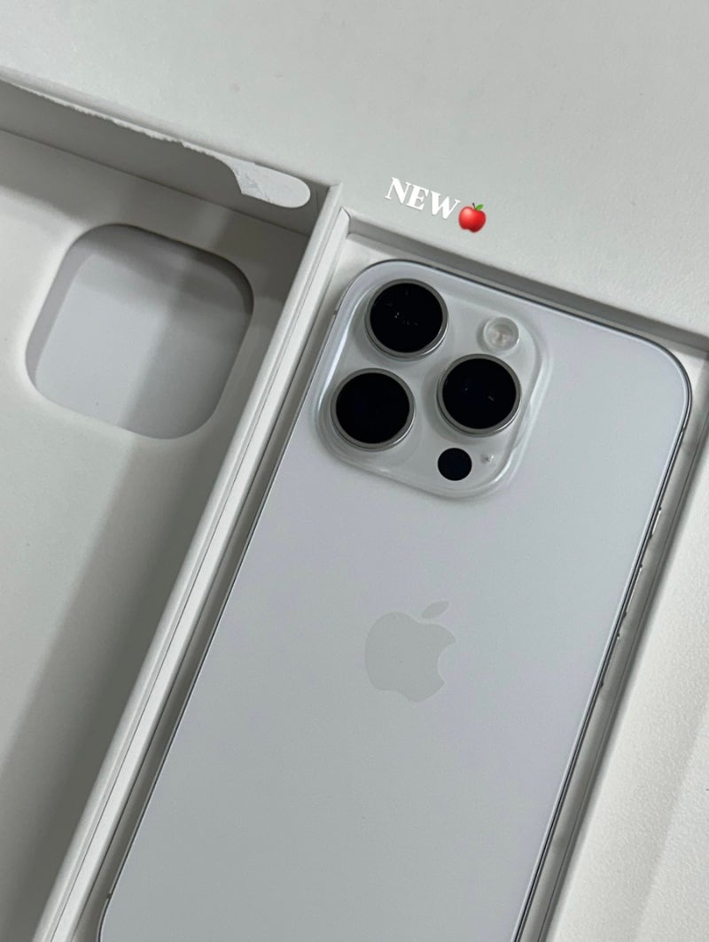 아이폰16프로 화이트 티타늄/ 아이폰14프로 비교/ iPhone 16 pro 자급제 구매 후기
