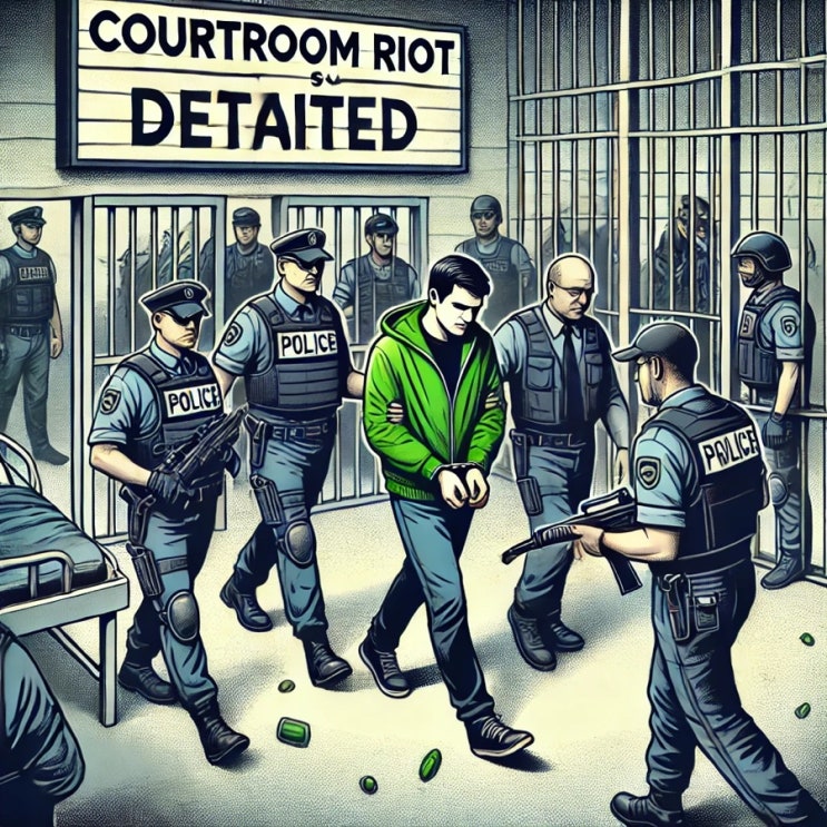 ‘<b>녹색 점퍼 남성</b>’ <b>서부지법</b> 난입 사건… 경찰, 2주 만에 체포