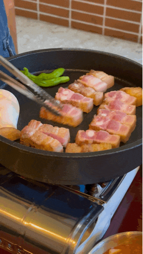  숙성 후라이드 삼겹살 찐찐찐 맛집! 군자역 방이옥