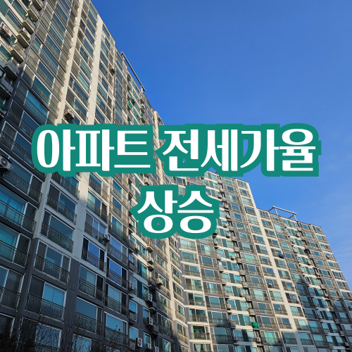  아파트 전세가율 상승, 갭투자 고개들까?
