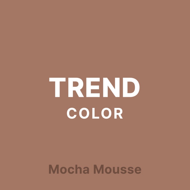  2025년 올해의 팬톤 컬러 모카 무스(Mocha Mousse)를 활용한 벽지 인테리어 팁