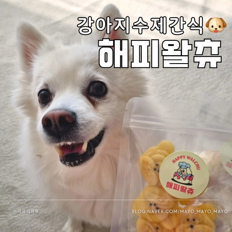  강아지 수제간식 맛집 해피왈츄 애견간식 4종 리뷰