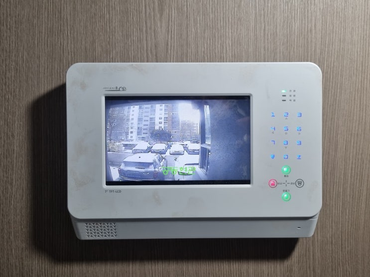  서울비디오폰 동작구 대방동 대방대림아파트 링스 비디오폰 LGX-70AV 설치