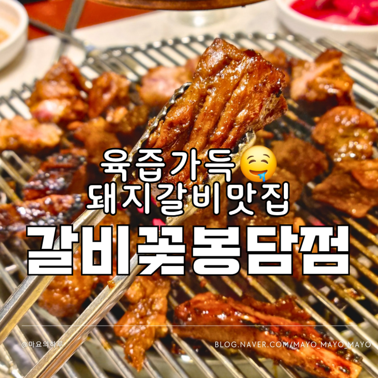  봉담2지구 맛집 갈비꽃 봉담 돼지갈비 봉담갈비집
