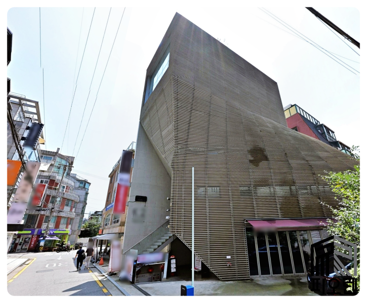  대치동 루프탑사무실 - 탑층 2개층 연층, 선릉역 도보 7분, 자주식주차.