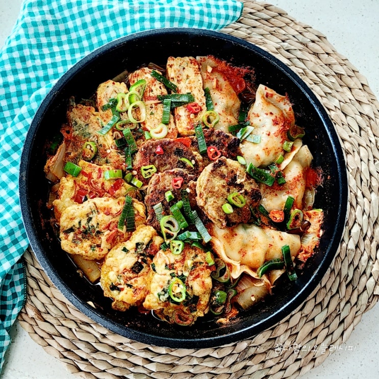  명절 남은 전으로 칼칼한 백종원 전 찌개 만들기