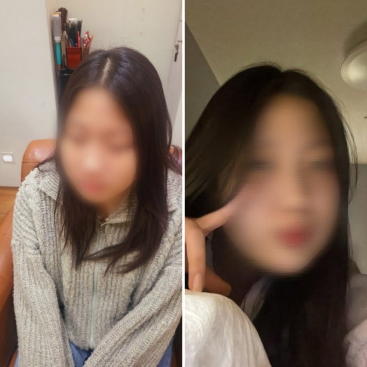  [창원]꾸미기 시작하는 중학생 여자아이 뿌리파마는 창원 헤어샵 '라헨느헤어 창원중동점'