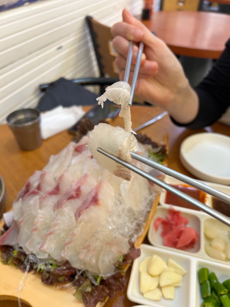 백운역 횟집 부평 오징어맛집 추천 날으는산오징어