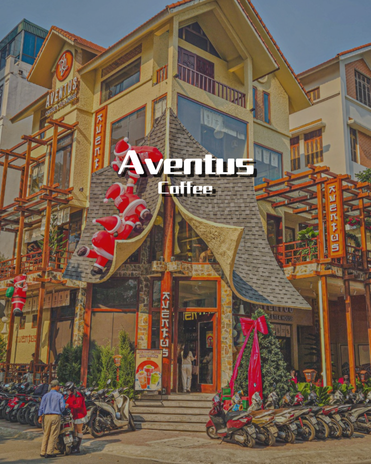  하노이 쭝화 꺼우저이 분위기 좋은 카페 '아벤투스 커피' AVENTUS COFFEE