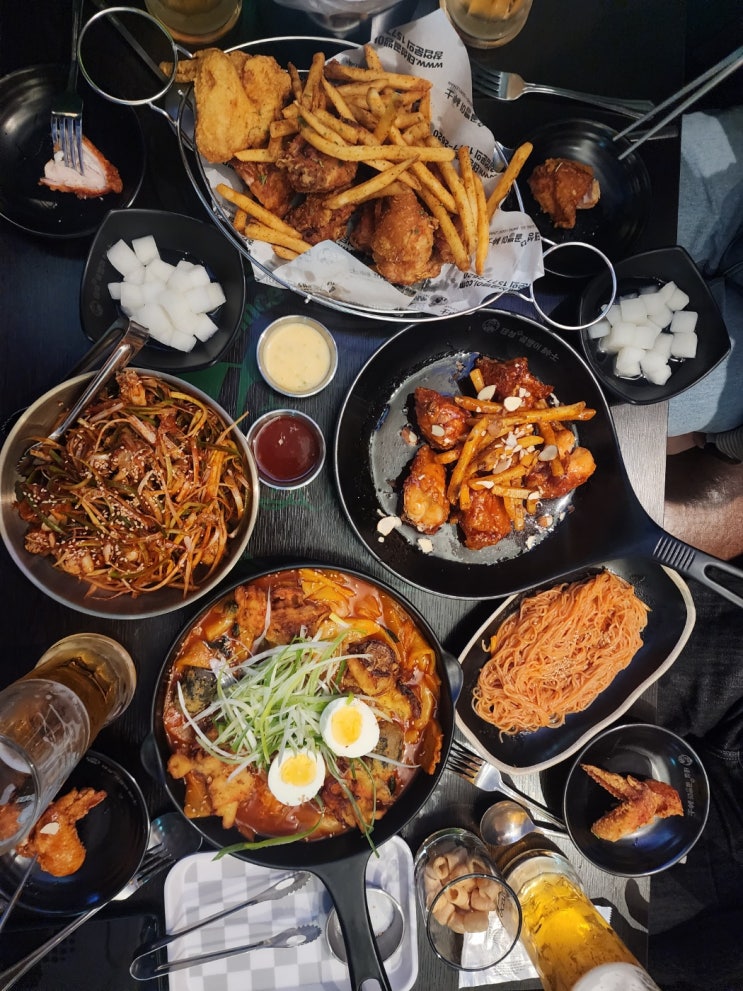  뚝섬단체회식 장소 고민 해결 태성골뱅이신사 성수점