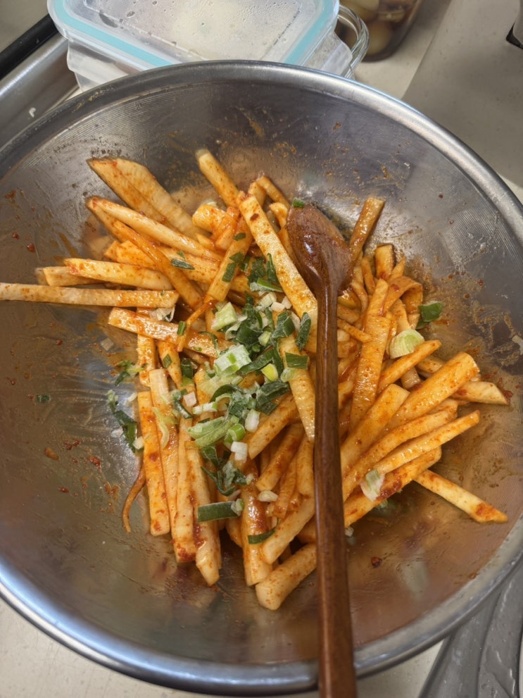  류수영 무생채 레시피, 간단하지만 맛은 확실한 초간단 반찬