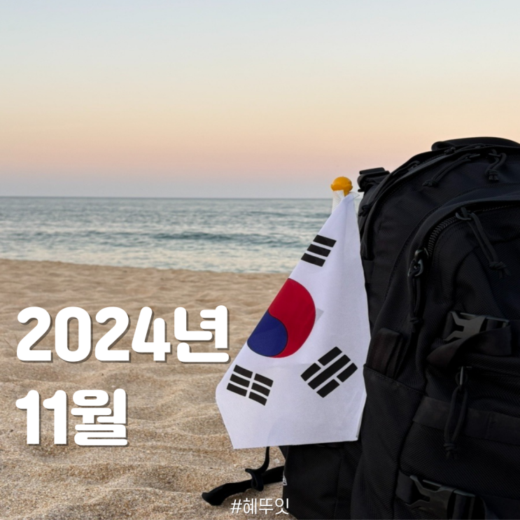  11월ㅣ권고사직 후 3개월../ 최대한 알차게 남은 한 해를 보내고 싶어 몸부림치는 달