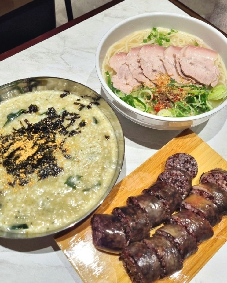  왕십리역 맛집 오소록 성시경 먹을텐데 고기국수, 보말죽