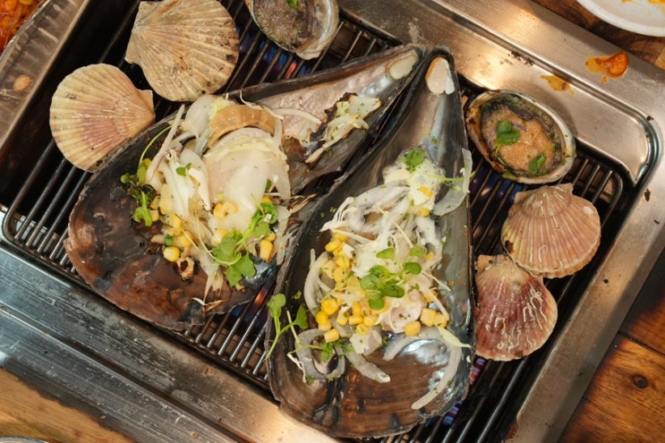  대천해수욕장 조개구이 오션뷰 무한리필 맛집 마니마니 조개구이