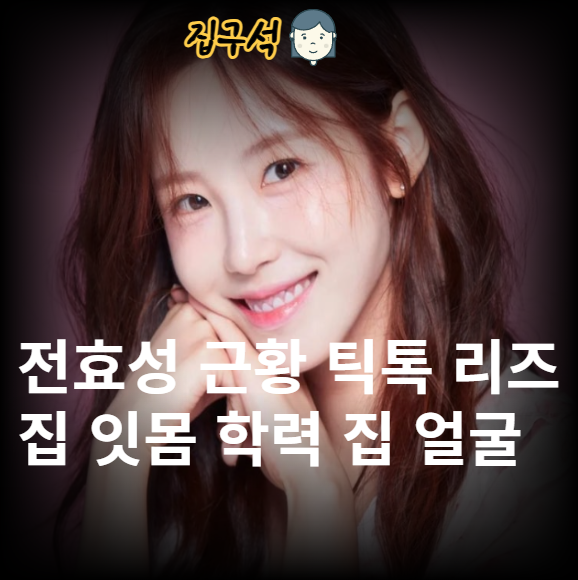 전효성 근황 틱톡 리즈 집 잇몸 학력 집 얼굴 프로필