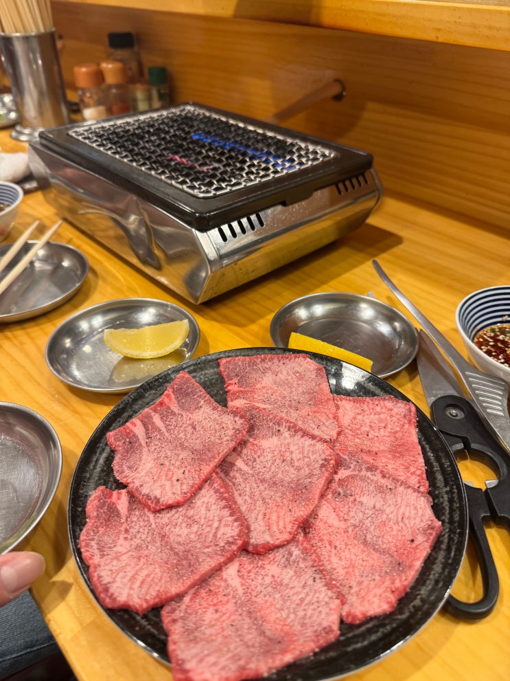  [오사카 닛폰바시 맛집] 야끼니꾸 히후미 - 안창살과 우설 화로구이