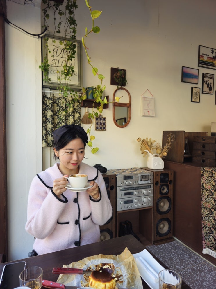  부산 수영구카페 분위기좋은 딥슬로우커피바