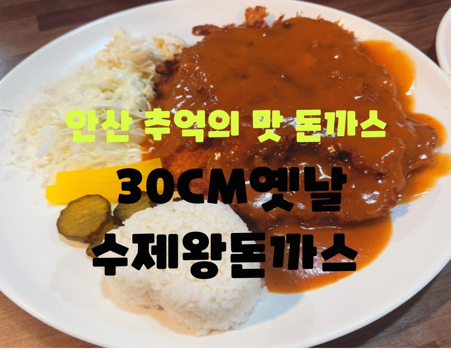 30센치옛날수제왕돈가스 사진 1