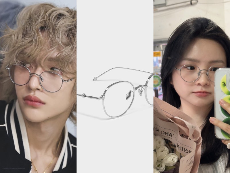 Gentle Monster Ep02 | RIIZE Wonbin's Glasses, Silver-Rimmed Glasses Recommendation, First Glasses, Review, Worn Photos
