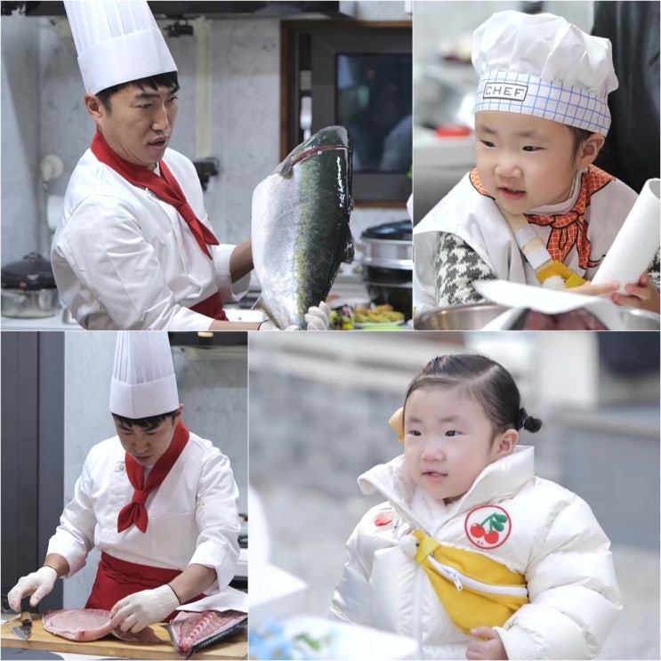 슈퍼맨이 돌아왔다 <b>장동민</b>, 8kg 초대형 대방어 해체 쇼!