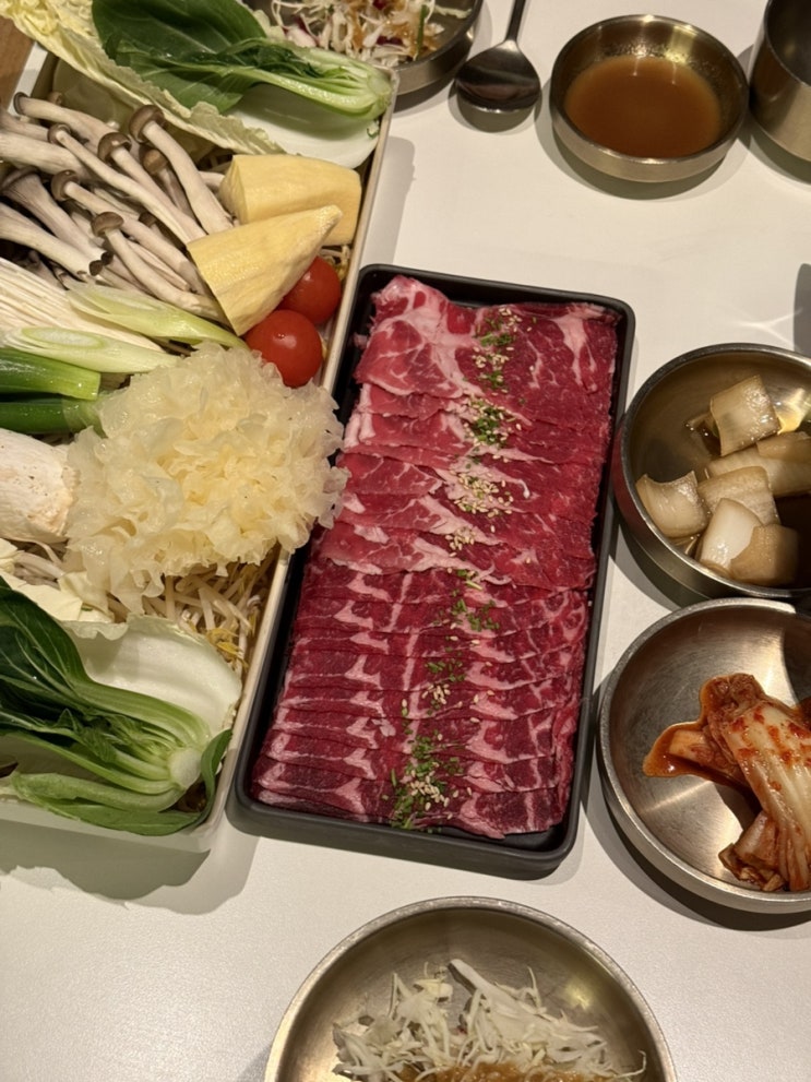  [용산] 데이트, 한 잔 하기 좋은 흑백요리사 샤브샤브 맛집 '미미옥' (솔직 후기)
