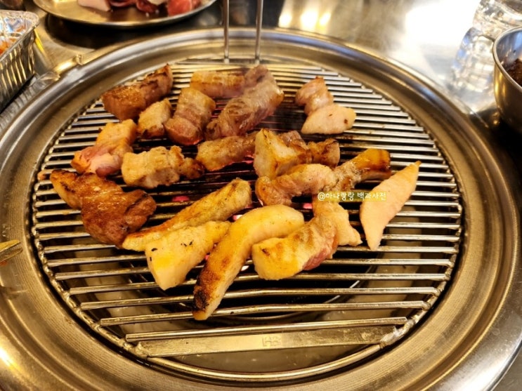  [경기 의왕] 연탄불에 해산물과 고기  의왕역고기집 상록회관연탄구이 의왕점