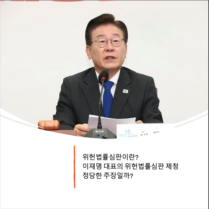<b>이재명</b> 대표의 <b>위헌법률심판 제청</b>, 정당한 주장일까?