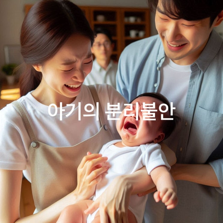  아기 분리 불안 특징과 극복 방법