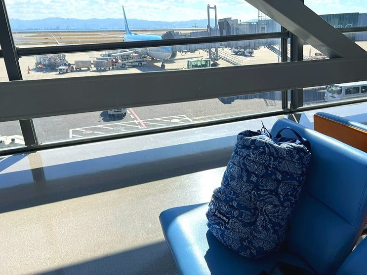  오사카 간사이공항에서 김포공항 대한항공 탑승 후기