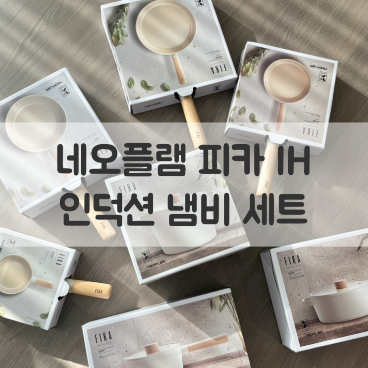  인덕션용 냄비 추천 '네오플램 피카 IH 인덕션 냄비세트 7종' 2년 사용 후기