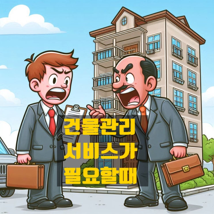  건물 매입후 관리가 고민인 건물주를 위한 건물 관리서비스