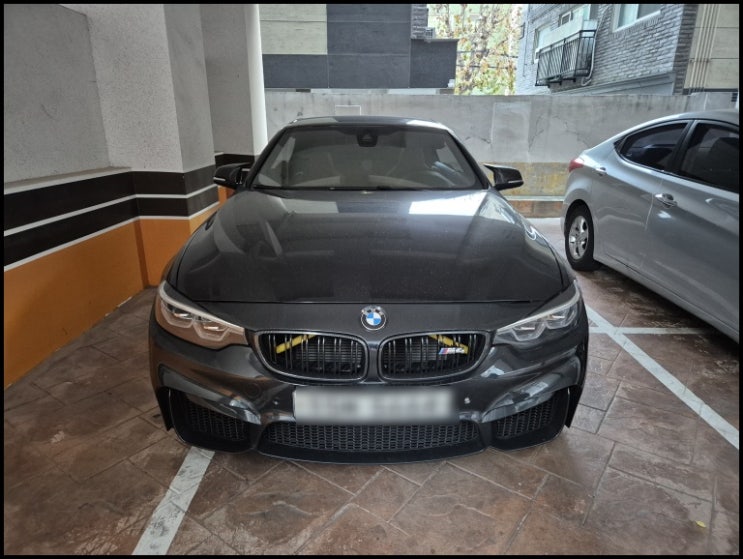  인천자동차유리교환 BMW M4 전면유리 교체 수리 보수